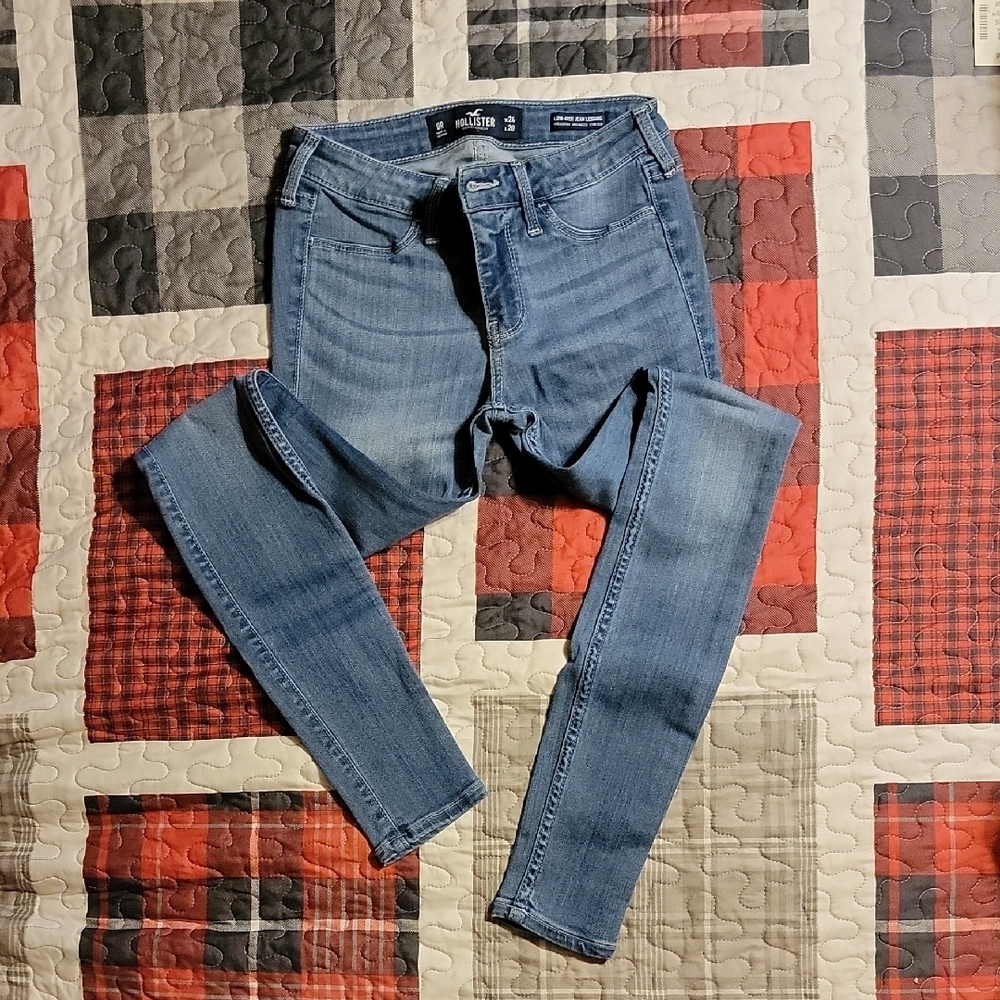 Hollister Blue Skinny Jeans Modern Fit